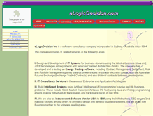Tablet Screenshot of elogicdecision.com